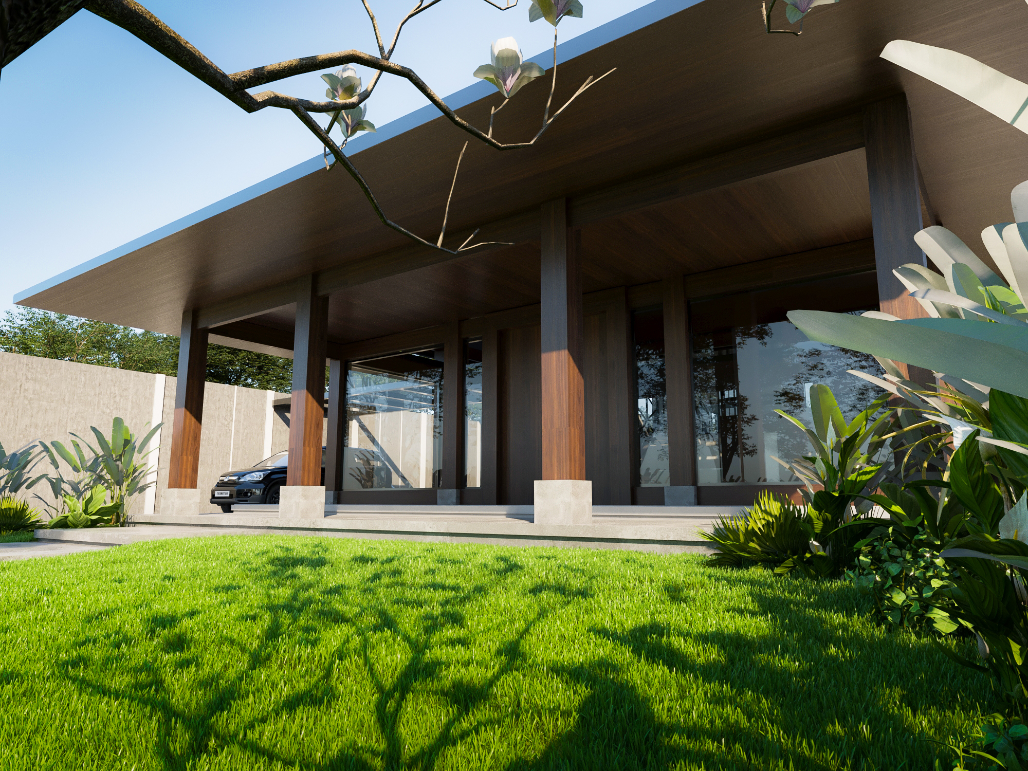 Visualisasi Desain 3D Ruanggi